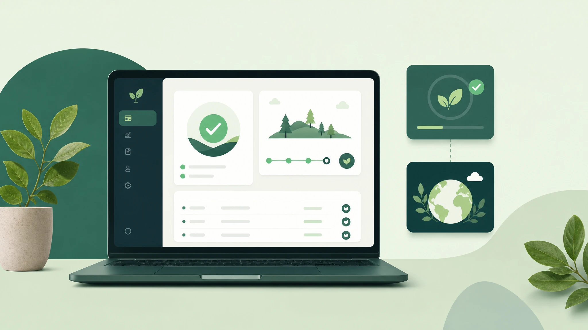 Wide illustration of a B2B invoice paid confirmation funding verified impact.